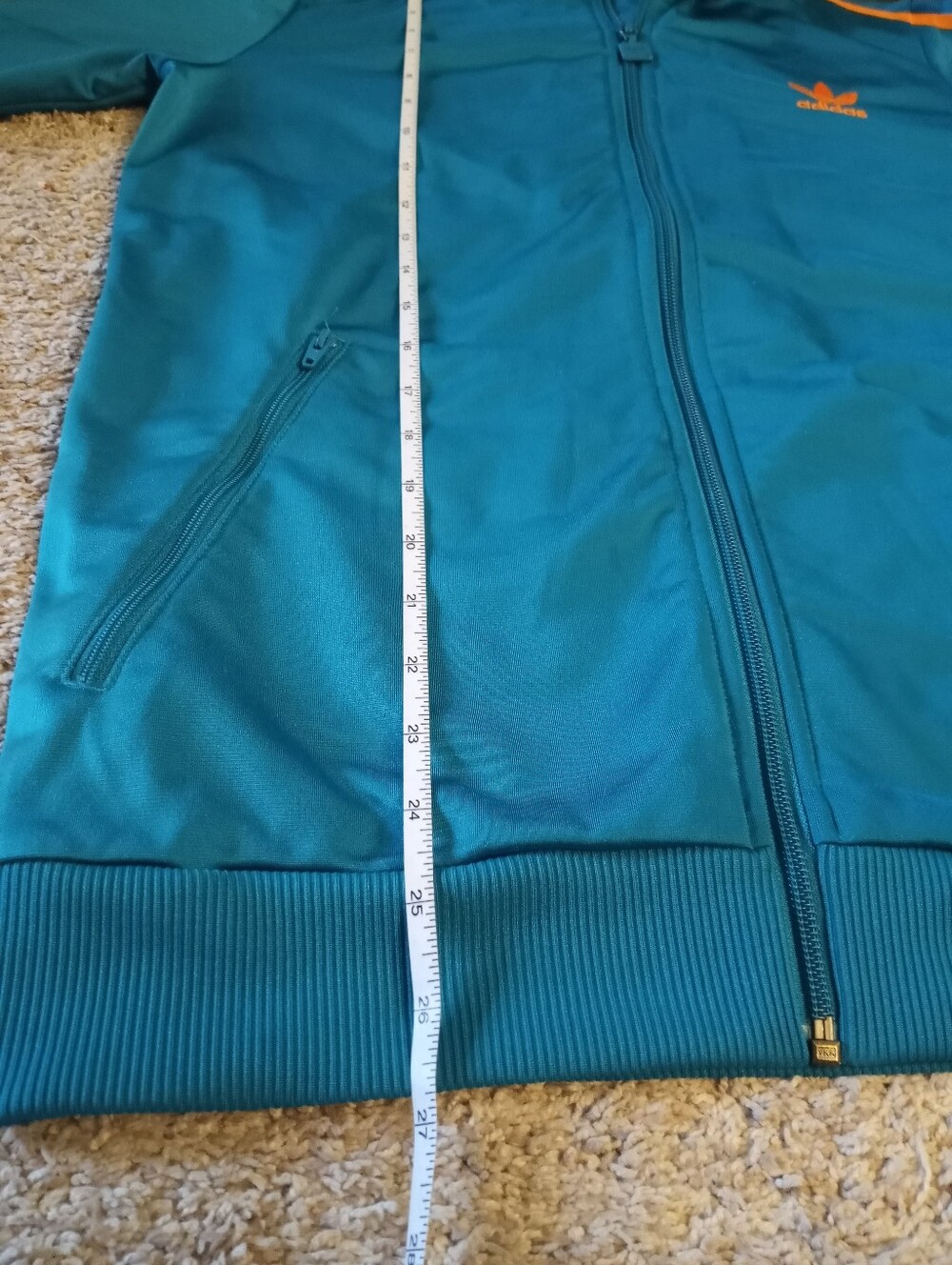 Adidas Long Sleeve Zip Up Jacket - Picture 8 of 11